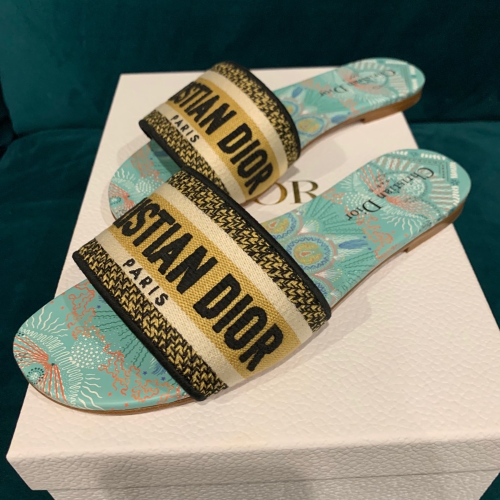 SOLD-Dior Dway Slide Sz. 39